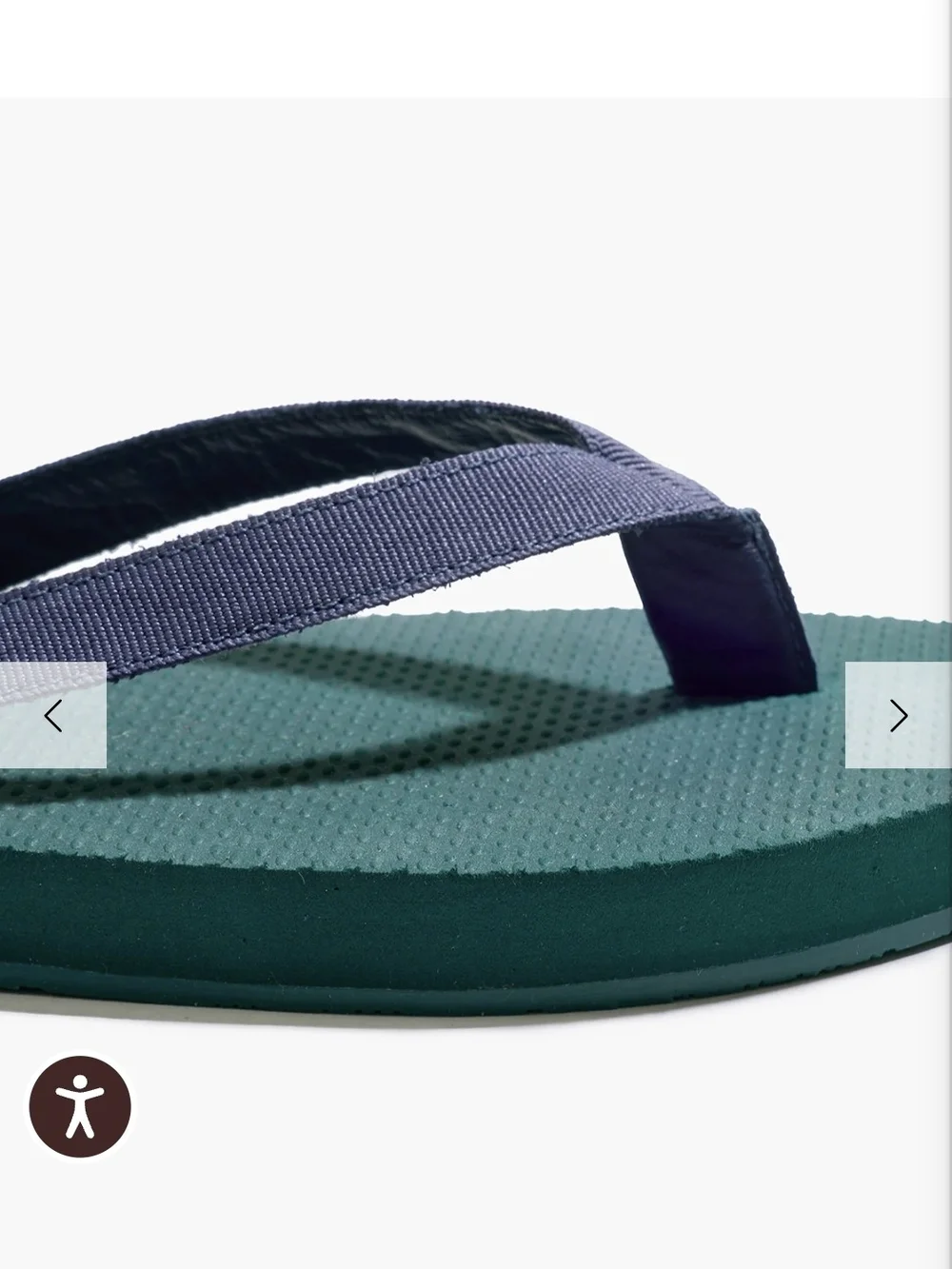 T'kee X JCrew Sandals with Navy Straps